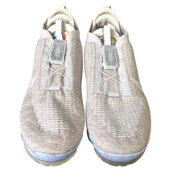 Nike Air Vapormax 2020 FK Flyknit Summit White Womens Shoes CJ6740-100 size 13 - Picture 4 of 7